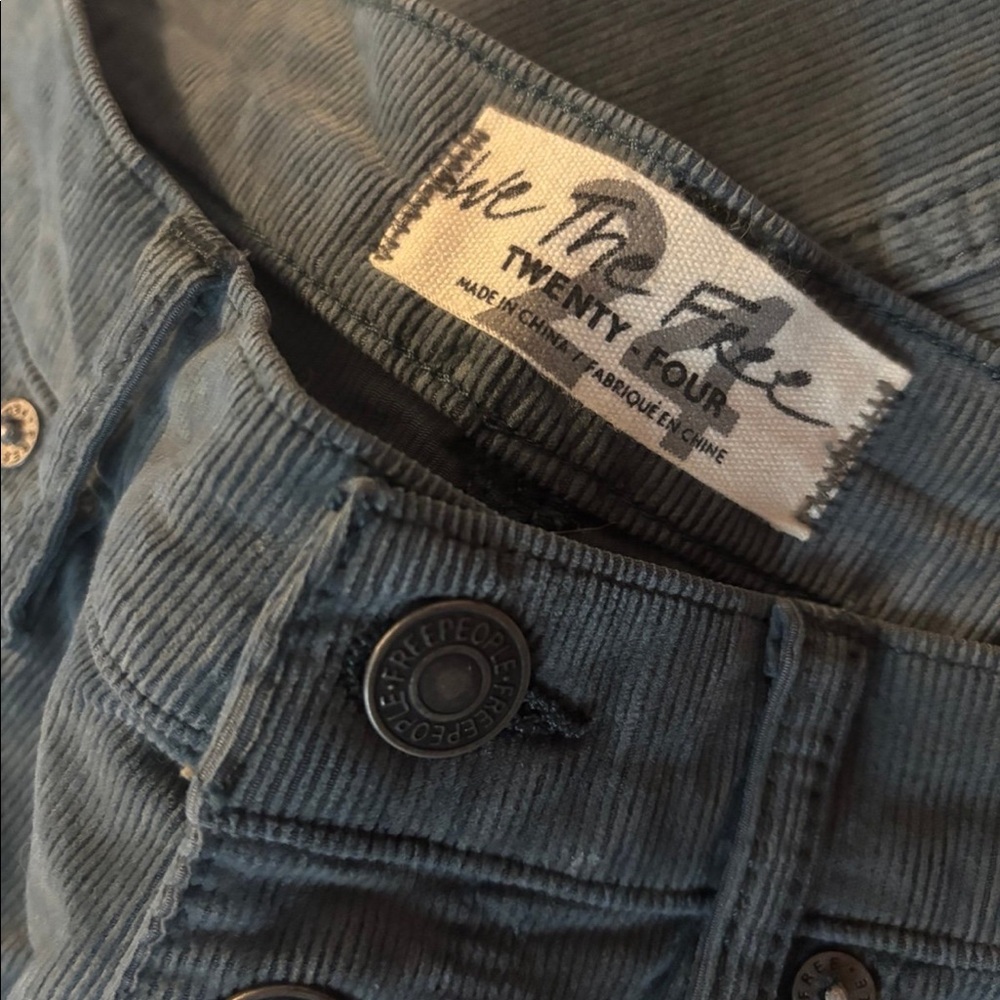 Free People Ribbed Jeans - Picture 3 of 5